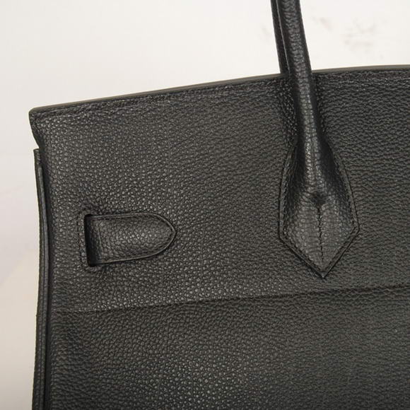 Hermes Birkin 42cm JPG Birkin Togo Leather Black Bag Silver Hardware Hermes Birkin 42cm JPG Birkin Togo Leather Black Bag Silver Hardware