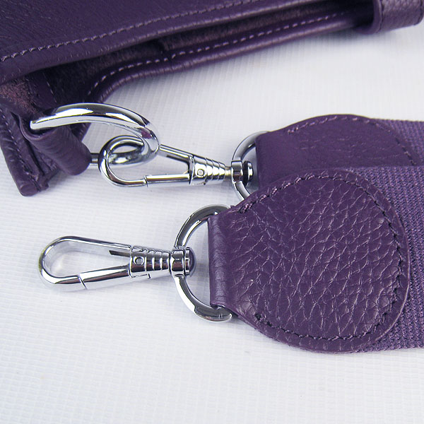 Hermes Cowhide Evelyne Messenger Bag 6309 Purple Hermes Cowhide Evelyne Messenger Bag 6309 Purple
