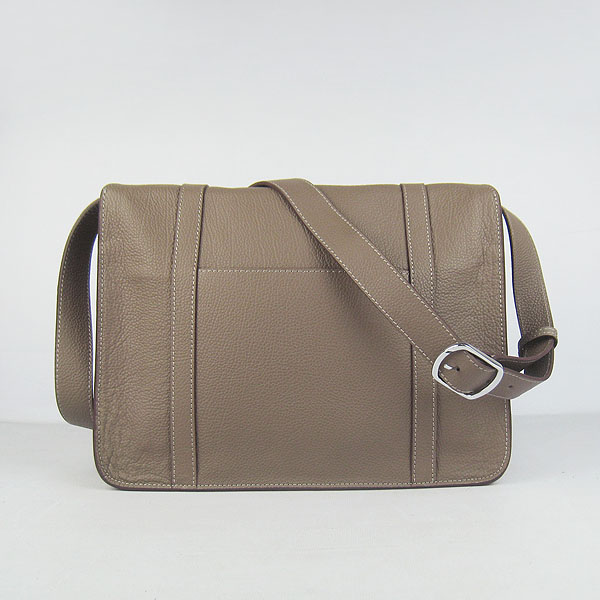 Hermes Jypsiere Togo Leather Messenger Bag H2810 Khaki Hermes Jypsiere Togo Leather Messenger Bag H2810 Khaki