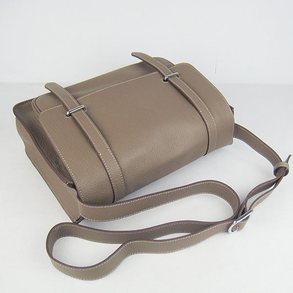 Hermes Jypsiere Togo Leather Messenger Bag H2810 Khaki Hermes Jypsiere Togo Leather Messenger Bag H2810 Khaki