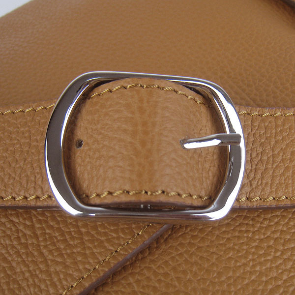 Hermes Jypsiere Togo Leather Messenger Bag H2810 Light Coffee Hermes Jypsiere Togo Leather Messenger Bag H2810 Light Coffee