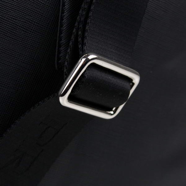 Prada BL0791 Saffiano Calf Leather Top Handle Bag Black Prada BL0791 Saffiano Calf Leather Top Handle Bag Black