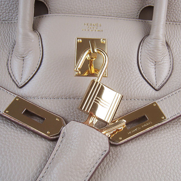 Hermes Birkin 6109 Togo Leather Bag Grey 42cm Gold Hermes Birkin 6109 Togo Leather Bag Grey 42cm Gold