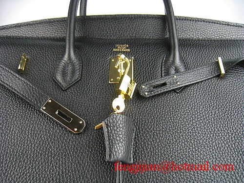 Hermes Birkin 40cm Togo Bag Black 6099 Hermes Birkin 40cm Togo Bag Black 6099