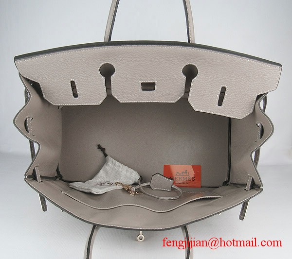 Hermes Birkin 40cm Togo Bag Grey 6099 Hermes Birkin 40cm Togo Bag Grey 6099