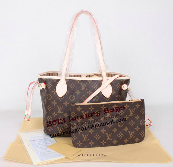 Louis Vuitton Monogram Canvas Neverfull PM M41000 Beige Louis Vuitton Monogram Canvas Neverfull PM M41000 Beige
