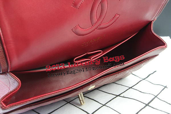 Chanel 2.55 Series Bags Burgundy Cannage Pattern Leather CFA1112 Gold Chanel 2.55 Series Bags Burgundy Cannage Pattern Leather CFA1112 Gold