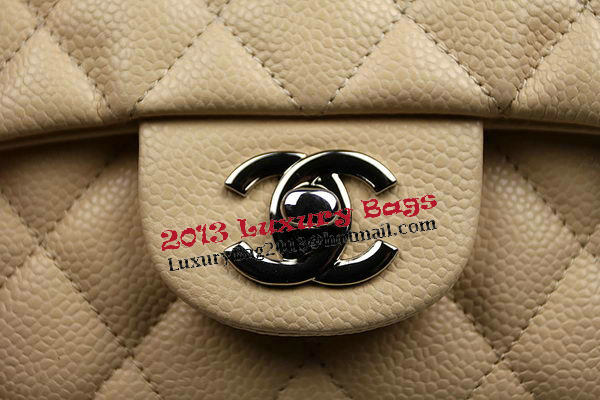 Chanel Classic MINI Flap Bag CF1115 Apricot Cannage Pattern Silver Chanel Classic MINI Flap Bag CF1115 Apricot Cannage Pattern Silver