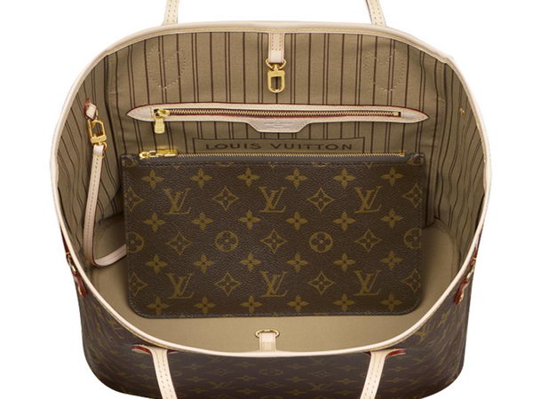 LOUIS VUITTON M40995 MONOGRAM CANVAS NEVERFULL MM BEIGE LOUIS VUITTON M40995 MONOGRAM CANVAS NEVERFULL MM BEIGE