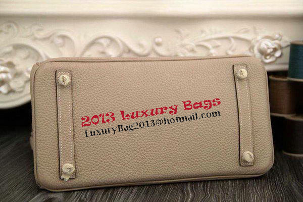 Hermes Birkin 35CM 30CM Tote Bag Original Leather HB35O Grey Hermes Birkin 35CM 30CM Tote Bag Original Leather HB35O Grey