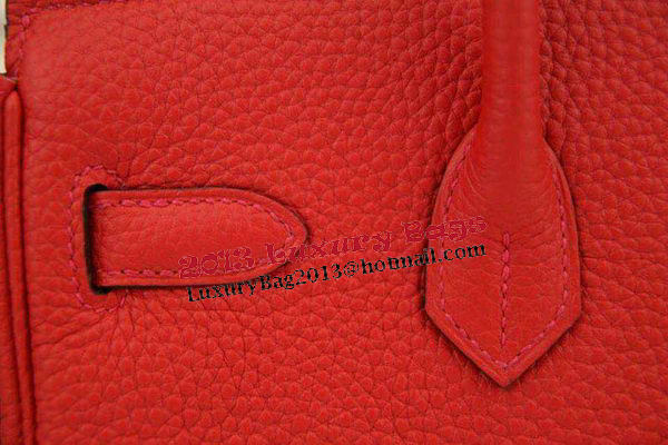 Hermes Birkin 35CM 30CM Tote Bag Original Leather HB35O Red Hermes Birkin 35CM 30CM Tote Bag Original Leather HB35O Red