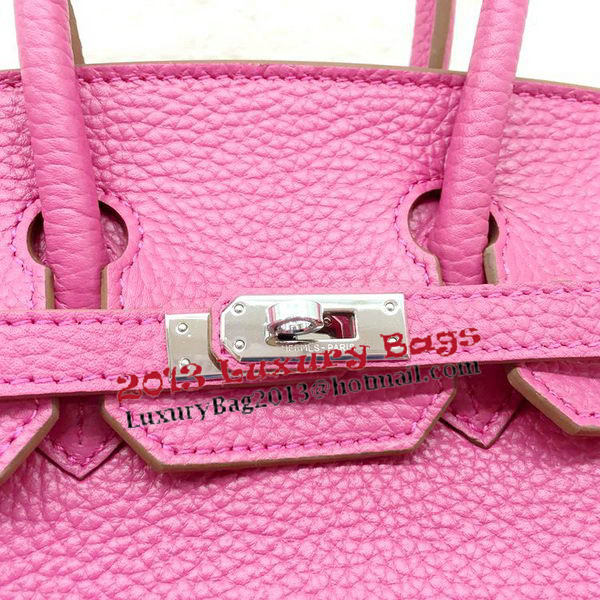 Hermes Birkin 25CM Tote Bag Original Leather H25T Rose Hermes Birkin 25CM Tote Bag Original Leather H25T Rose