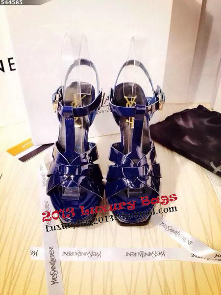 Yves Saint Laurent 130mm Pump Sandals Patent YSL250LWR Black Yves Saint Laurent 130mm Pump Sandals Patent YSL250LWR Black
