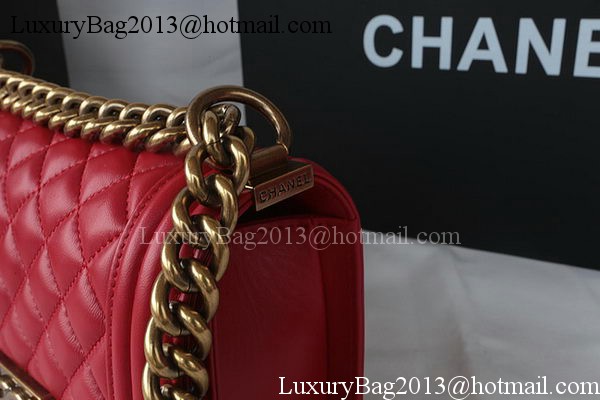 Boy Chanel mini Flap Bag Original Sheepskin A67085 Dark Red Boy Chanel mini Flap Bag Original Sheepskin A67085 Dark Red