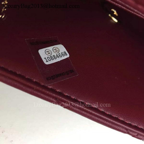 Chanel Classic Flap Bag Original Sheepskin Leather A5171 Burgundy Chanel Classic Flap Bag Original Sheepskin Leather A5171 Burgundy
