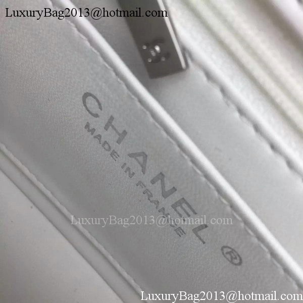 Chanel Classic Flap Bag Original Sheepskin Leather A5171 White Chanel Classic Flap Bag Original Sheepskin Leather A5171 White