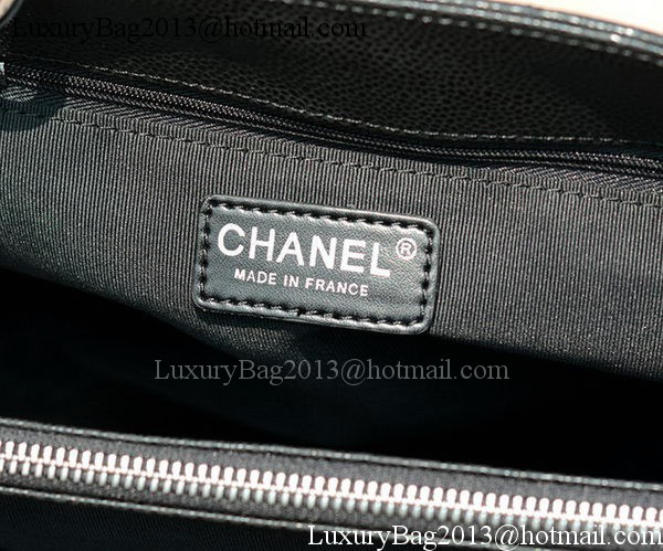 Chanel Classic Coco Bag Black GST Cannage Pattern A50995 Silver Chanel Classic Coco Bag Black GST Cannage Pattern A50995 Silver