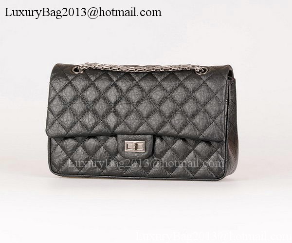 Chanel Classic Flap Bag Black Calfskin Leather A30226 Silver Chanel Classic Flap Bag Black Calfskin Leather A30226 Silver