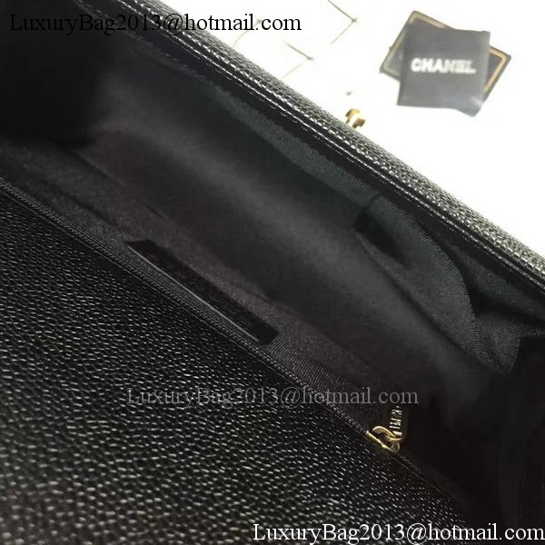 Boy Chanel Flap Bags Original Black Cannage Pattern A67088 Gold Boy Chanel Flap Bags Original Black Cannage Pattern A67088 Gold
