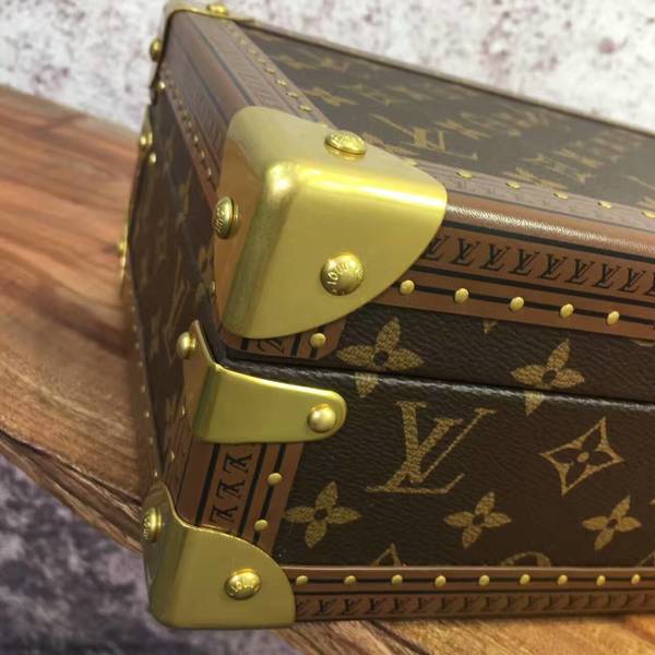 Louis Vuitton Monogram Canvas Watches Box 40664 Red Louis Vuitton Monogram Canvas Watches Box 40664 Red