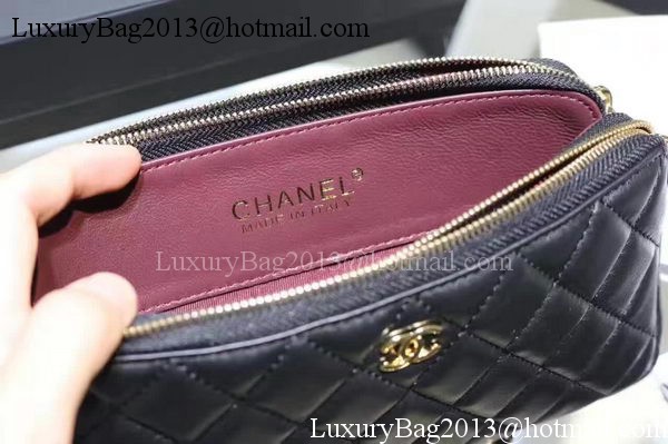 Chanel mini Shoulder Bag Black Sheepskin Leather A7020 Silver Chanel mini Shoulder Bag Black Sheepskin Leather A7020 Silver
