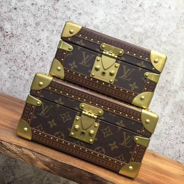 Louis Vuitton Monogram Canvas Treasure Box 40666 Red Louis Vuitton Monogram Canvas Treasure Box 40666 Red