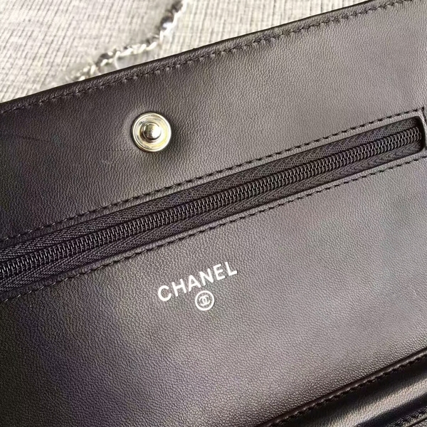 Chanel WOC Flap Bag Patent Leather A33814C Black Chanel WOC Flap Bag Patent Leather A33814C Black