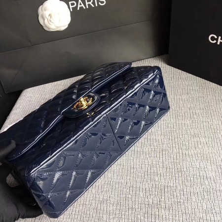 Chanel Classic Flap Bag Original Leather A1113 Royal Chanel Classic Flap Bag Original Leather A1113 Royal