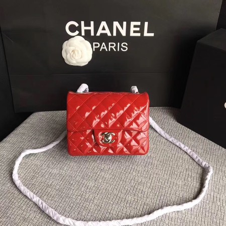 Chanel Classic Flap mini Bag Original Leather A1115 Red Chanel Classic Flap mini Bag Original Leather A1115 Red
