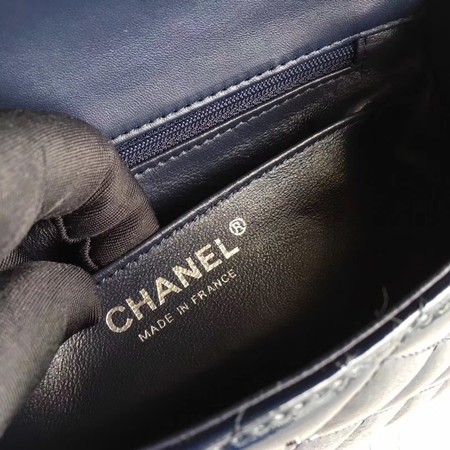 Chanel Classic Flap mini Bag Original Leather A1115 Royal Chanel Classic Flap mini Bag Original Leather A1115 Royal