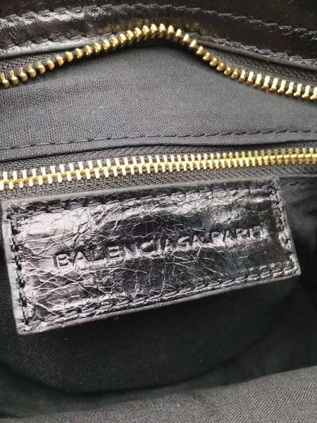 Balenciaga Giant City Gold Studs Handbag 084333 Black Balenciaga Giant City Gold Studs Handbag 084333 Black