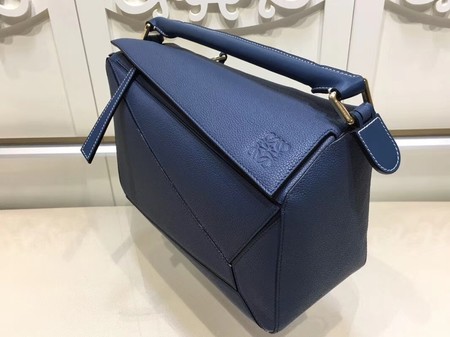 Loewe Puzzle Bag Original Leather L9122 Blue Loewe Puzzle Bag Original Leather L9122 Blue