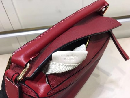 Loewe Puzzle Bag Original Leather L9122 Red Loewe Puzzle Bag Original Leather L9122 Red