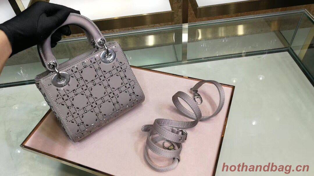 Dior Lady Original Silk Satin-Encrusted Satchel Bag 2369 Gray Dior Lady Original Silk Satin-Encrusted Satchel Bag 2369 Gray