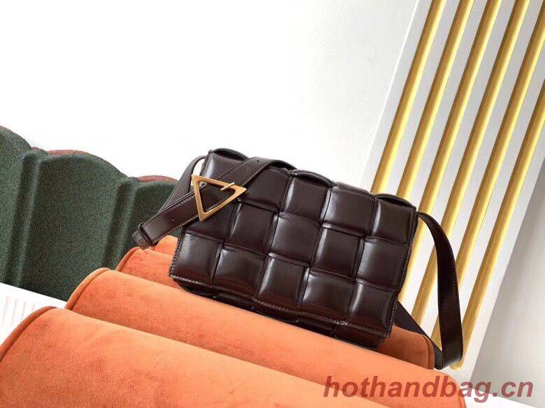 Bottega Veneta Sheepskin Weaving Original Leather BV3996 Brown Bottega Veneta Sheepskin Weaving Original Leather BV3996 Brown