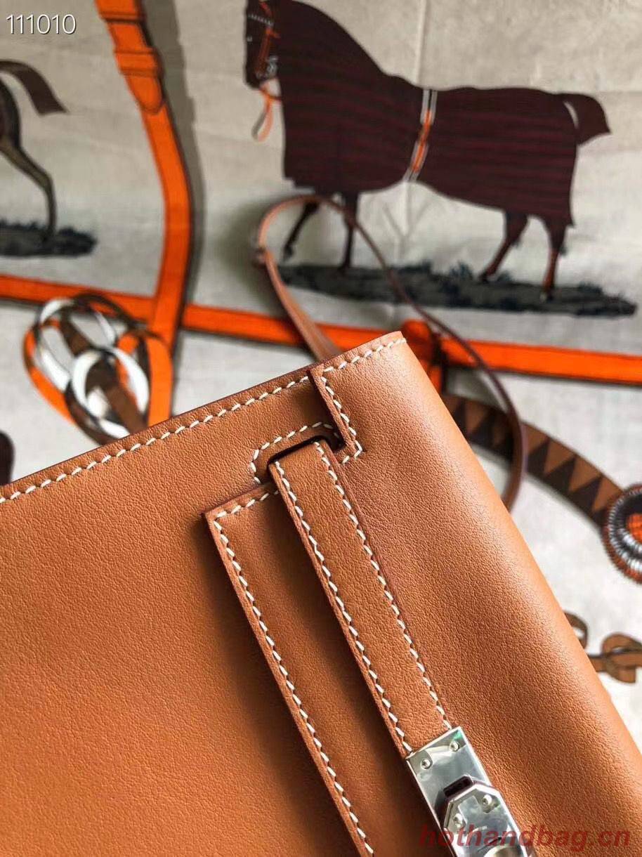 Hermes Kelly Danse Original Leather 22CM KL22 Brown Hermes Kelly Danse Original Leather 22CM KL22 Brown