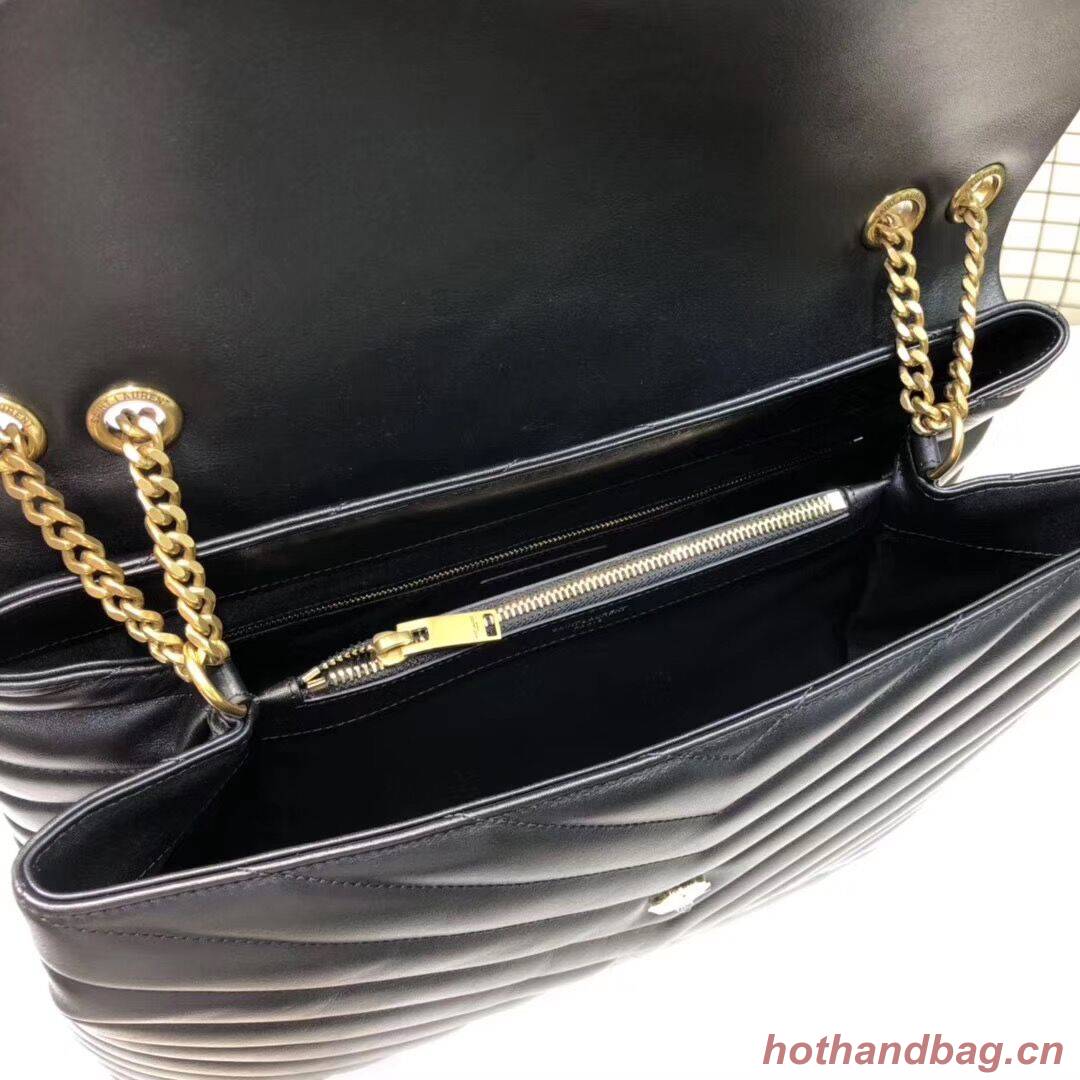 Yves Saint Laurent Calfskin Leather Jumbo Tote Bag Black 464698 Gold hardware Yves Saint Laurent Calfskin Leather Jumbo Tote Bag Black 464698 Gold hardware