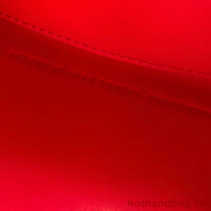 Balenciaga Hourglass XS Top Handle Bag shiny box calfskin 28331 red Balenciaga Hourglass XS Top Handle Bag shiny box calfskin 28331 red