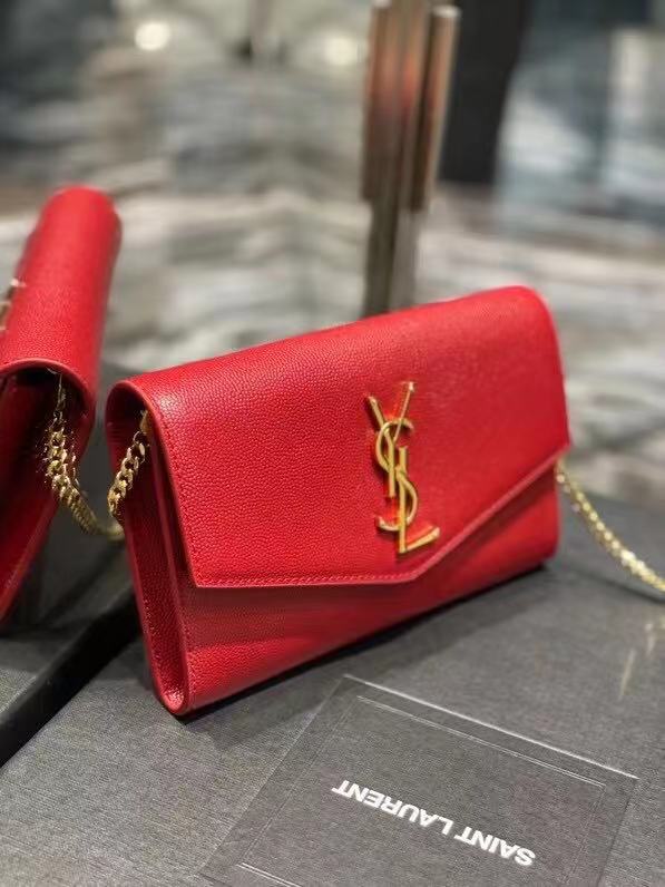 Yves Saint Laurent Calf leather cross-body bag Y707788 red Yves Saint Laurent Calf leather cross-body bag Y707788 red