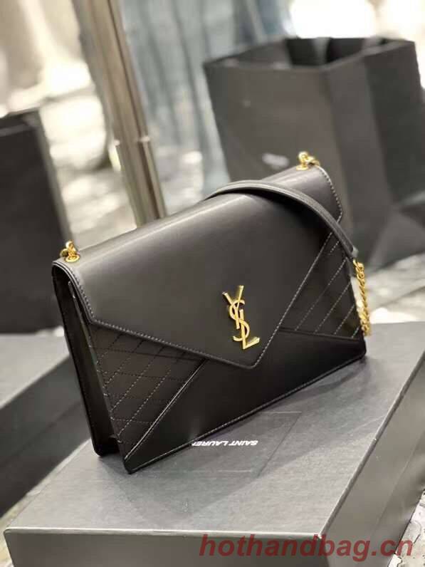 YSL GABY CHAIN BAG IN VINTAGE LAMBSKIN 668864 black YSL GABY CHAIN BAG IN VINTAGE LAMBSKIN 668864 black