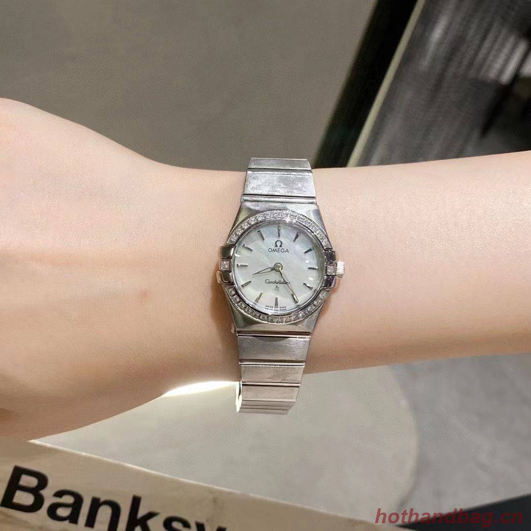 Omega Watch OM22627 Diamond Silver Omega Watch OM22627 Diamond Silver