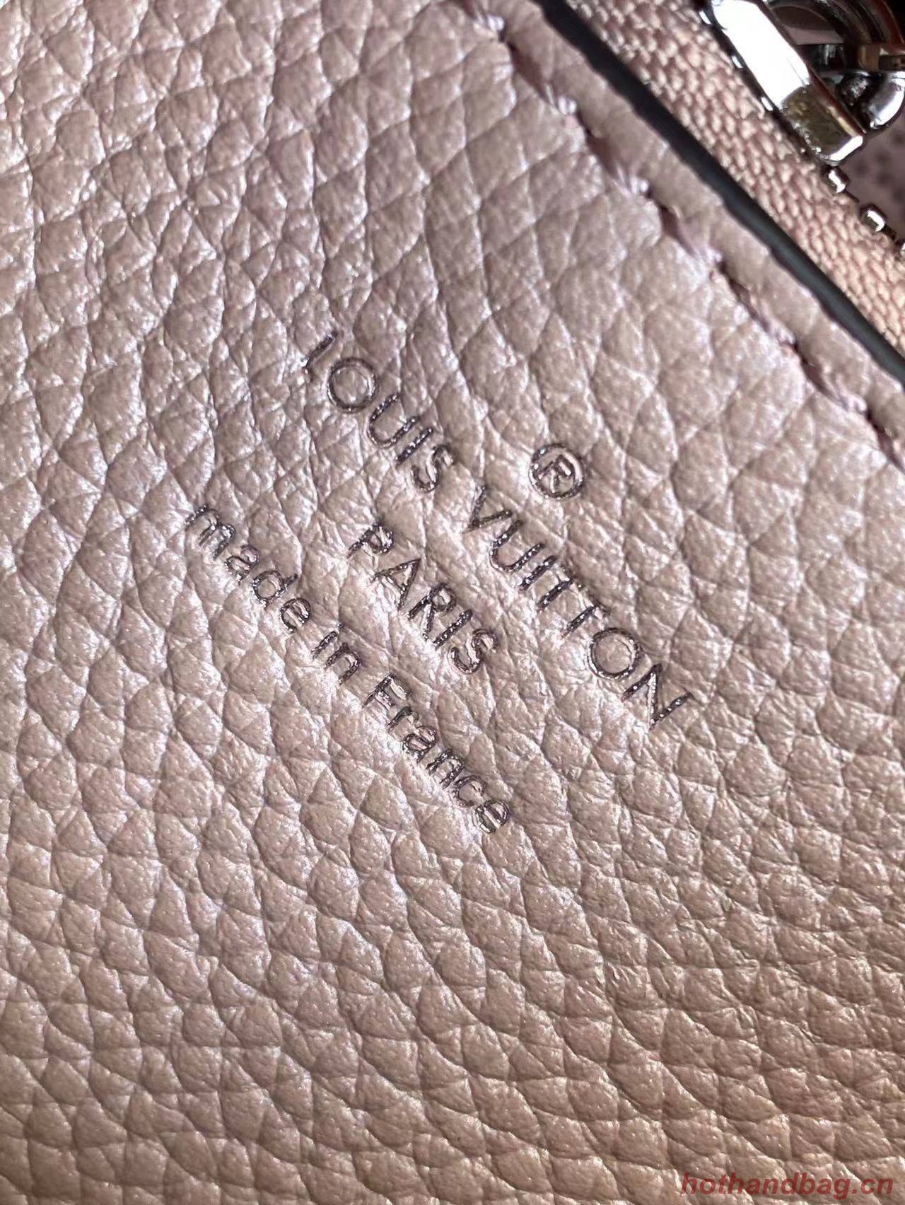 Louis Vuitton MURIA Mahina perforated calf leather M55800 light pink Louis Vuitton MURIA Mahina perforated calf leather M55800 light pink