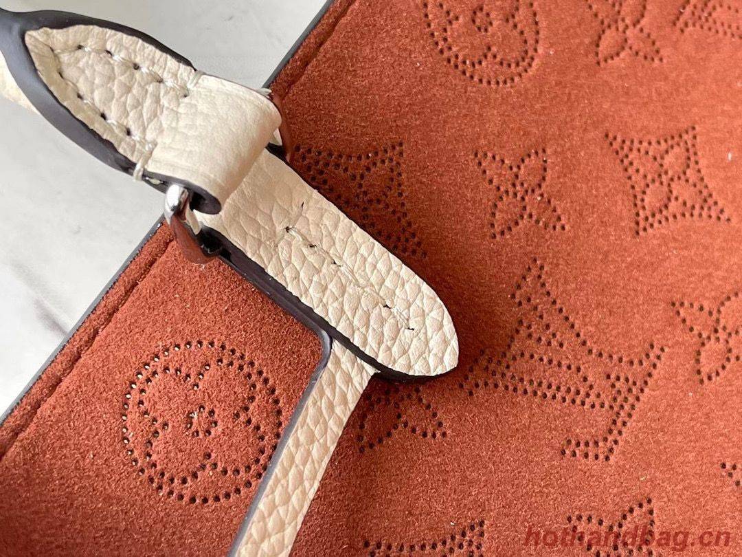 Louis Vuitton Mahina Leather Bella Tote Bag M59203 Beige Louis Vuitton Mahina Leather Bella Tote Bag M59203 Beige