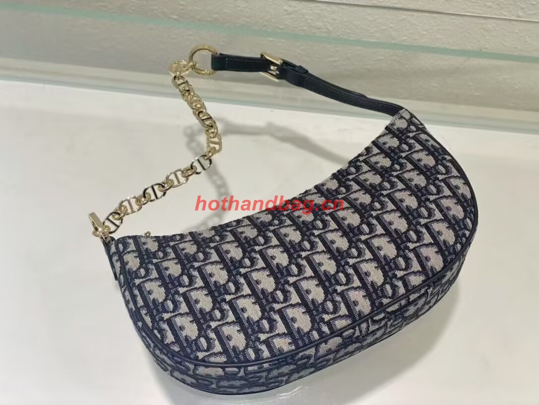 CD LOUNGE BAG Blue Dior Oblique Jacquard M22626T CD LOUNGE BAG Blue Dior Oblique Jacquard M22626T