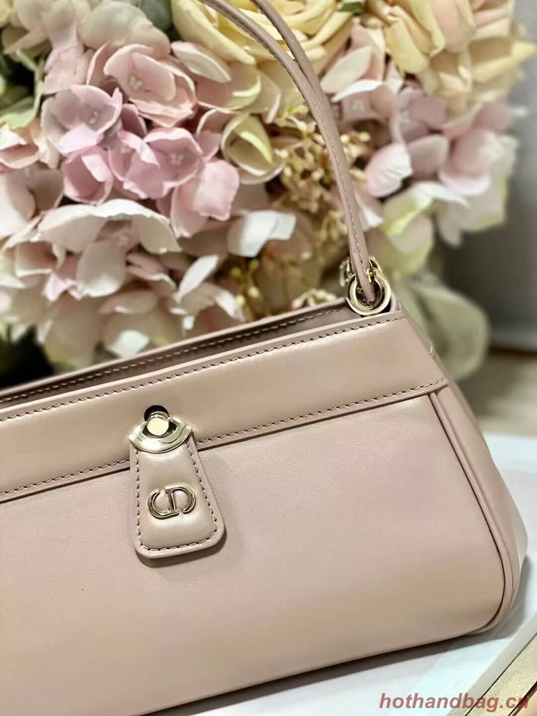 SMALL DIOR KEY BAG Box Calfskin M1844O pink SMALL DIOR KEY BAG Box Calfskin M1844O pink