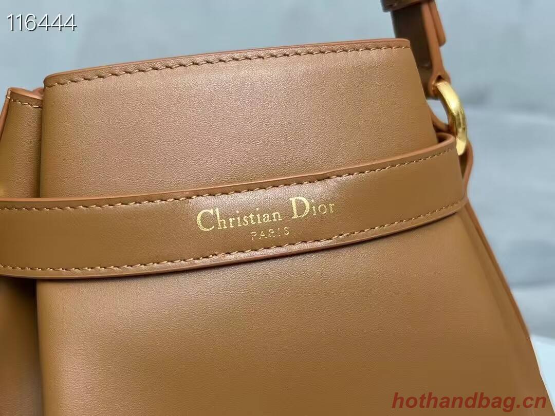 MEDIUM CEST DIOR BAG CD-Embossed Calfskin M2271UBHA brown MEDIUM CEST DIOR BAG CD-Embossed Calfskin M2271UBHA brown