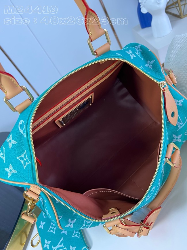 Louis Vuitton Speedy P9 Bandouliere 40 M24418 blue Louis Vuitton Speedy P9 Bandouliere 40 M24418 blue