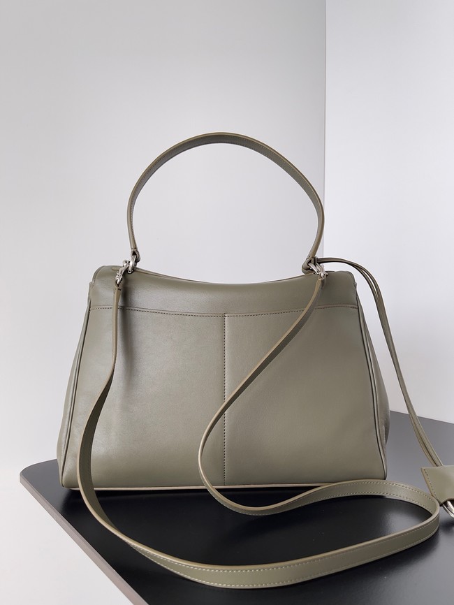 Balenciaga Rodeo Handbag smooth calfskin 795457 Dark green