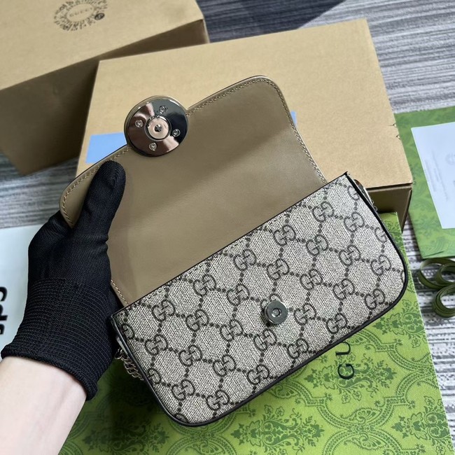 GUCCI OPHIDIA MINI BAG 760194 brown