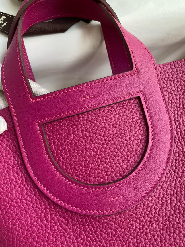 Hermes in the loop Togo Leather Bag H3369-5